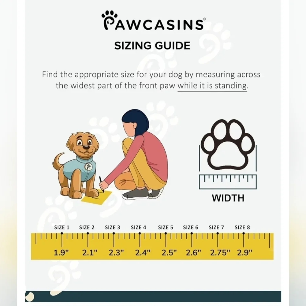 Pawcasins Dog Booties #600